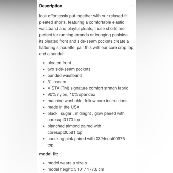 NWT Susana Monaco Blanched Almond High Waist Tailored Comfortable Shorts - Picture 14 of 15